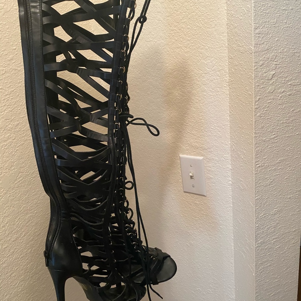 Lace up Sandal Heels